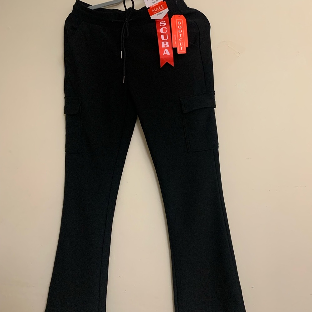 Maze Collection Scuba Women's Black Pants Size PM